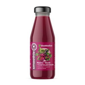 SMOOTHIE Malina + Burak + Czarna porzeczka 250 ml Ekamedica