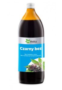 CZARNY BEZ 1l Ekamedica Suplement diety