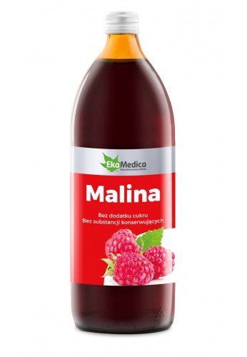 MALINA Sok 1L Suplement diety Ekamedica
