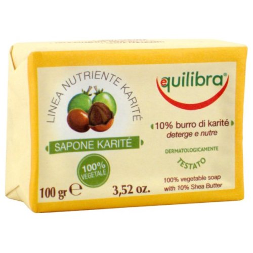 EQUILIBRA MYDŁO Z MASŁEM SHEA 100G