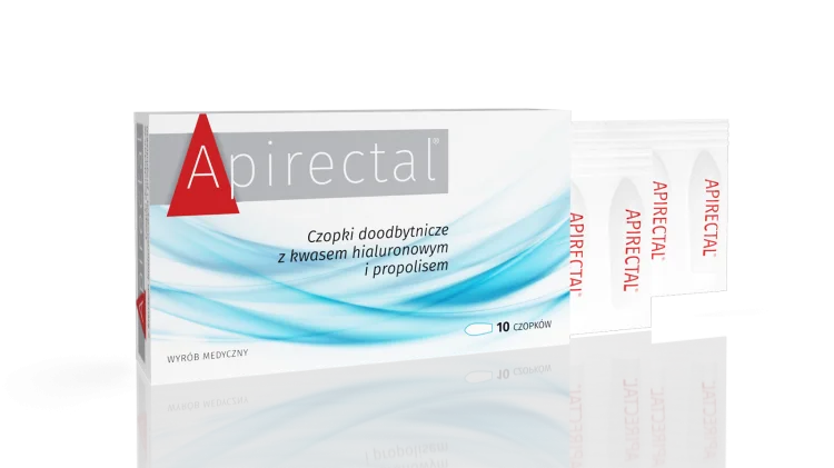 APIRECTAL 10 czopków Farmina Wyrób Medyczny