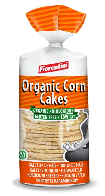 WAFLE KUKURYDZIANE BEZGLUTENOWE Bio 120 g - Fiorentini