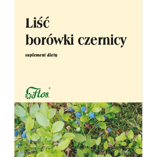 FLOS Liść Borówki czernicy  50G