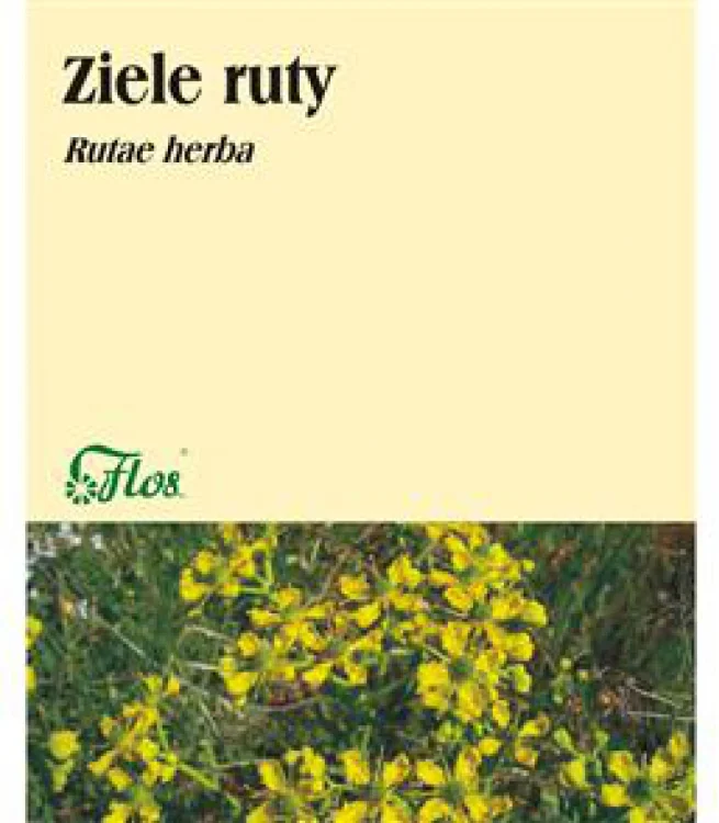 Flos Ziele ruty 50g- uszczelnia na czynia włosowate, uspokaja