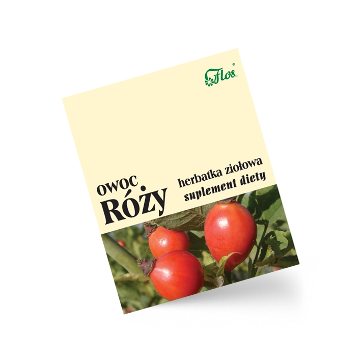 Flos Owoc Róża 50g-sup.diety-żródło witaminy c