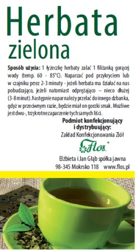 Herbata zielona 100g Flos