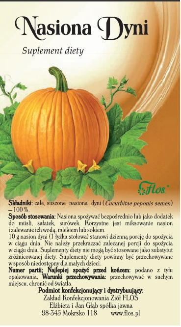 Flos Nasiona dyni 100g-sup.diety