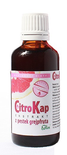 CITROKAP Ekstrakt z pestek grejpfruta 50ml Flos