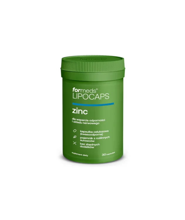 Formeds Lipocaps Zinc 30 kapsułek