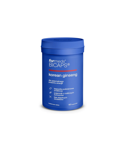 KOREAN GINSENG 60 kaps Formeds - żeńszeń koreański