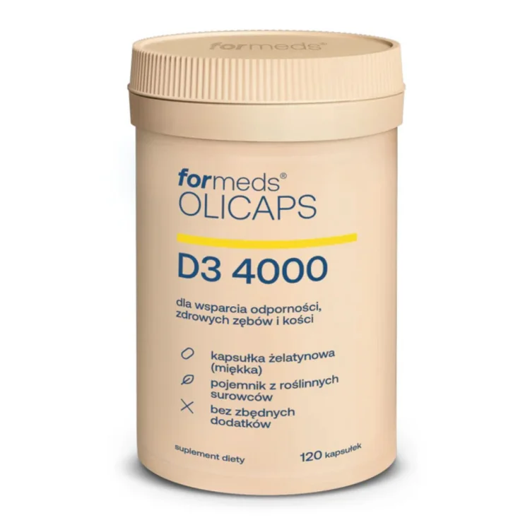 WITAMINA D 3 4000 Olicaps Formeds