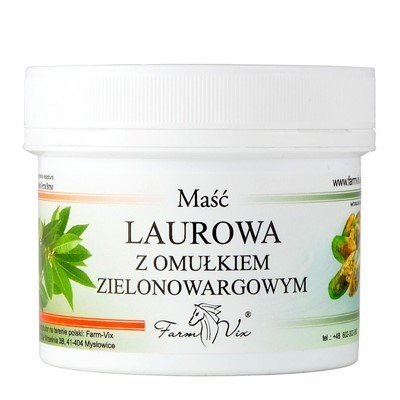 Maść LAUROWA Z OMUŁKIEM ZIELONOWARGOWYM 150 ml FarmVix