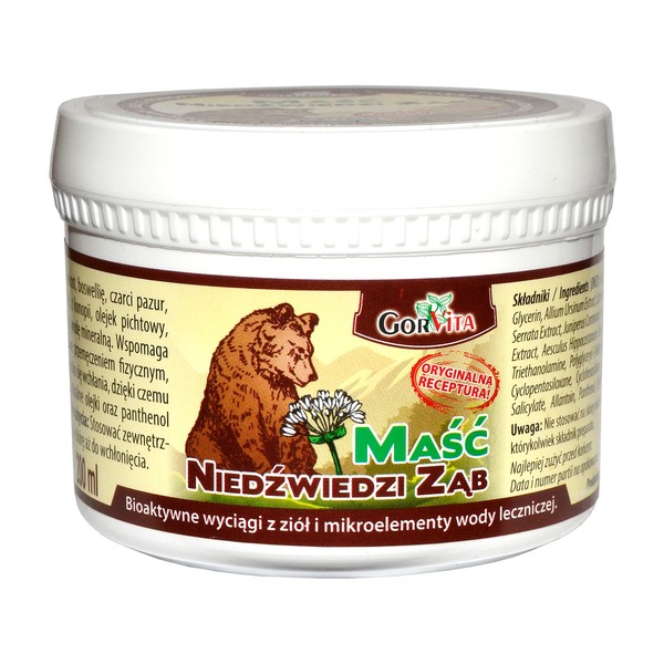 GORVITA MAŚĆ NIEDŹWIEDZI ZĄB 200ML
