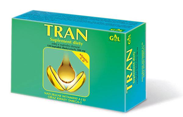 TRAN 100 kaps. 500mg Gal