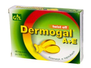 DERMOGAL A+E blistry 48 kaps. Gal