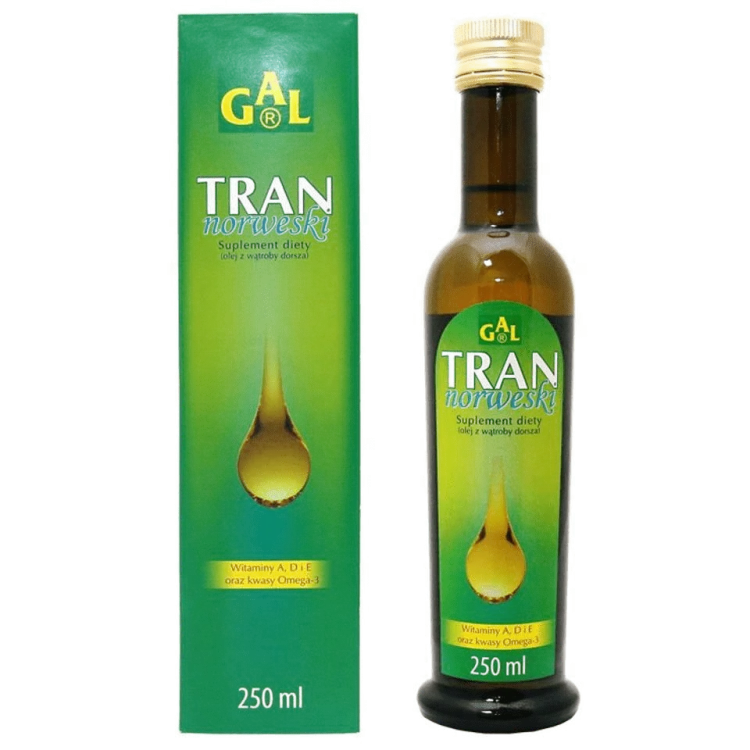 TRAN NORWESKI NATURALNY 250 ml Gal