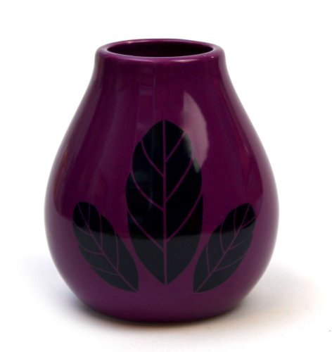 Matero Luka Hoja 350 ml violeta Gaucho Cebar
