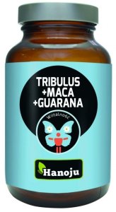 TRIBULUS+MACA+GUARANA 500mg 90 kaps Hanoju