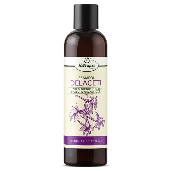  DELACETI szampon ziołowy przeciw wszawicy - 250 ml