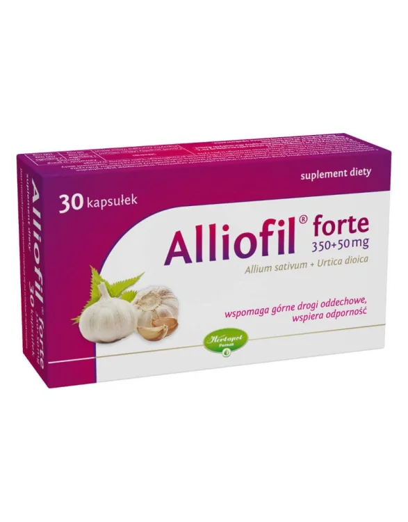 Herbapol Alliofil forte - czosnek 30 kap