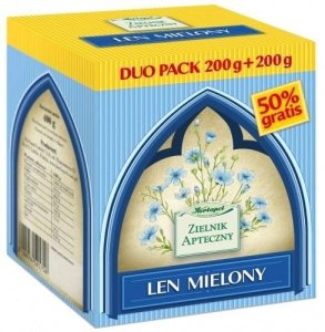 Herbapol Len mielony - duo pack 200g + 200 g