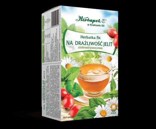 Herbatka na DRAŻLIWOŚĆ JELIT fix 20 x 2g Herbapol