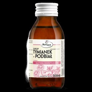Syrop Tymianek Podbiał 100 ml Herbapol
