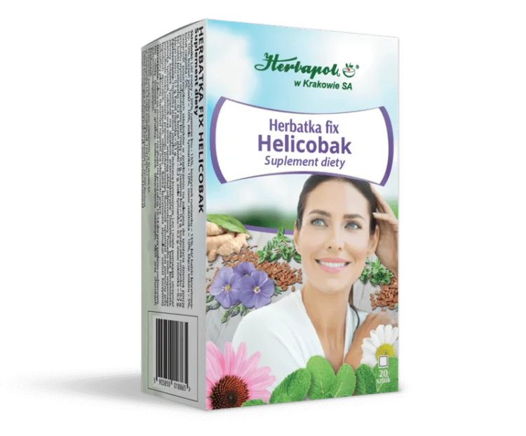 Herbatka Helicobak 20 sasz. Herbapol