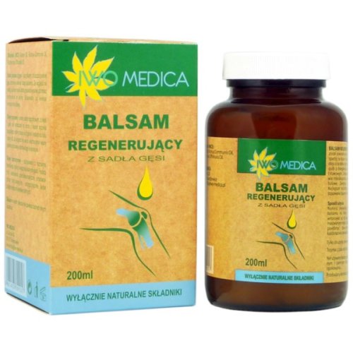 BALSAM REGENERUJĄCY Z SADŁA GĘSI 200ml Iwo Medica