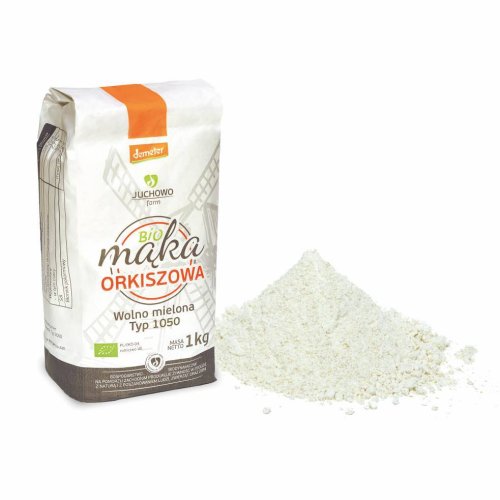 MĄKA ORKISZOWA TYP 1050 DEMETER BIO 1 kg - Juchowo