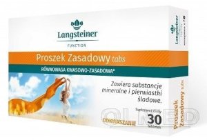 Langsteiner PROSZEK ZASADOWY (TABLETKI) 30 TABL