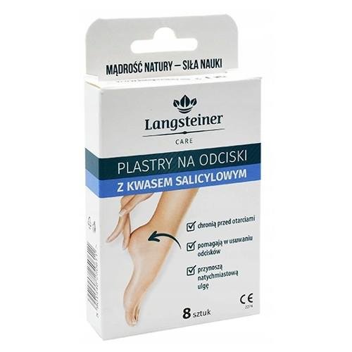 Plastry na odciski z kwasem salicylowym  - 8 sztuk