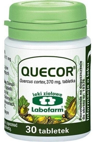 QUECOR 30 tabletek Labofarm - Lek na biegunki