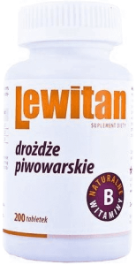 DROŻDŻE PIWOWARSKIE 200 tabl. Lewiatan