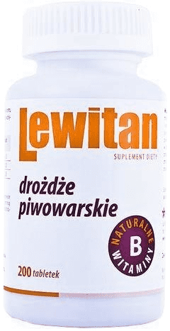 DROŻDŻE PIWOWARSKIE 200 tabl. Lewiatan