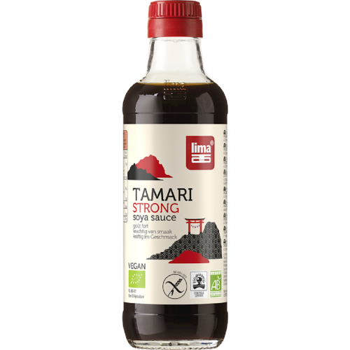SOS SOJOWY TAMARI MOCNY Bezglutenowy BIO 250 ml - Lima