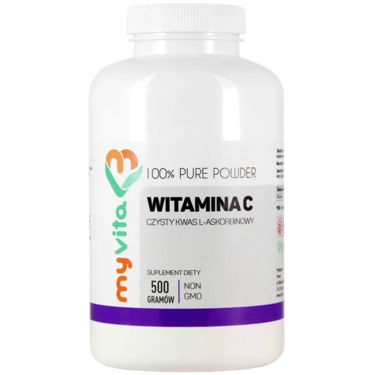 WITAMINA C w proszku 500g Myvita