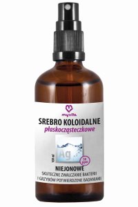 Srebro koloidalne niejonowe 50 ppm MyVita - 100 ml