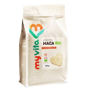 MACA PROSZEK BIO 150 g Myvita wzmacnia i odżywia