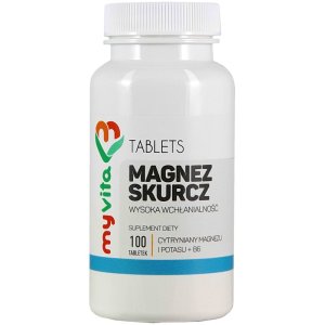 MAGNEZ skurcz 100 tabl Myvita
