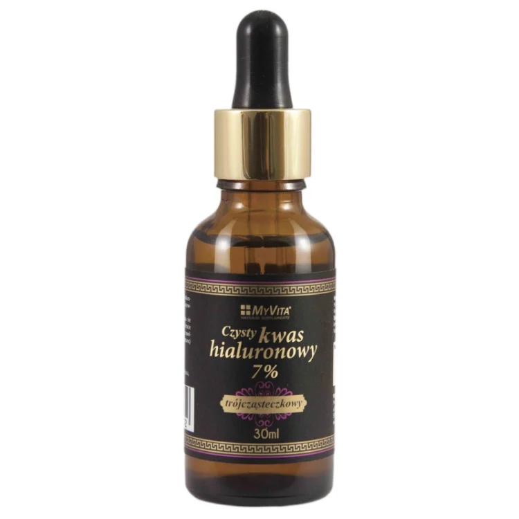 Czysty kwas hialuronowy 7% 30ml Przeciwzmarszczkowy Myvita
