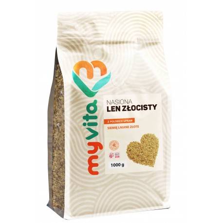 LEN ZŁOTY ziarno 1000g MyVita