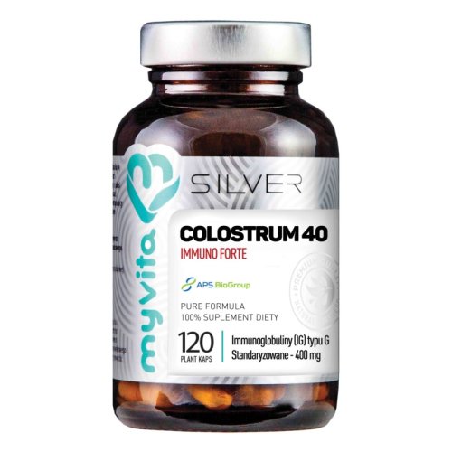 COLOSTRUM IMMUNO FORTE 120 kaps Silver Myvita