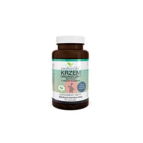 KRZEM ORGANICZNY Z BAMBUSA 60 kapsułek Medverita