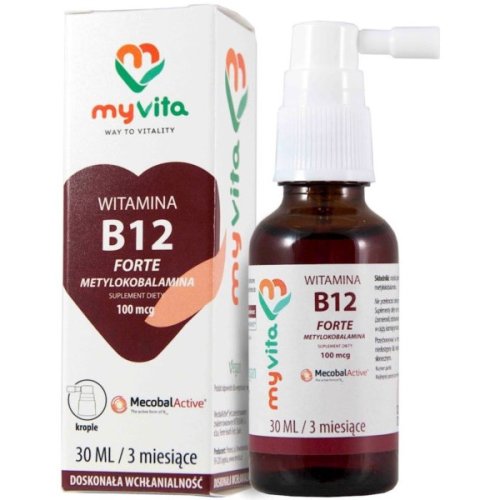WITAMINA B12 (metylokobalamina) 30ml MyVita