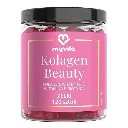 KOLAGEN BEAUTY żelki naturalne 120 szt - MyVita