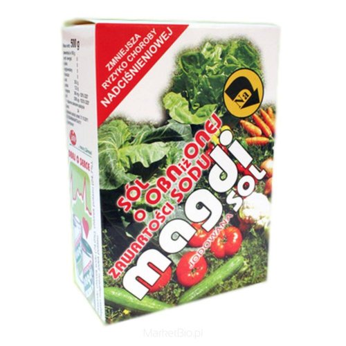 MANAVITA SÓL MAGDISOL NISKOSODOWA JODOWANA 500 G