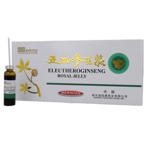 Meridian Eluthero Ginseng Royal Jelly 10amp. x 10ml