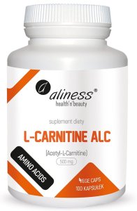 L-CARNITYNE ALC 100 kapsułek - Medicaline Aliness
