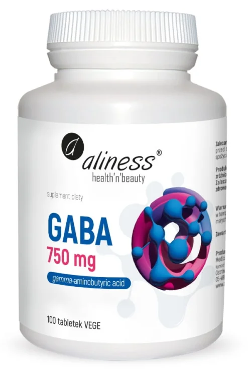 GABA 100 kapsułek - Medicaline Aliness